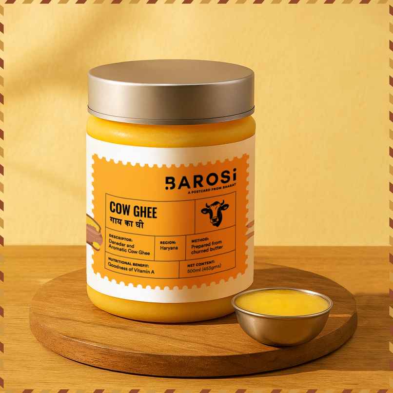 Barosi Cow Ghee Jar | Strengthens Immunity