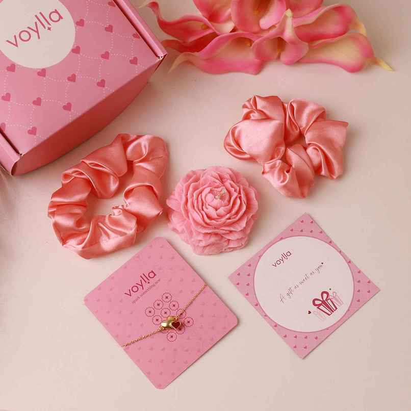 Voylla Floral Goodies Gift Hamper | Rakhi Gifts Voylla Floral Goodies Gift Hamper | Rakhi Gifts