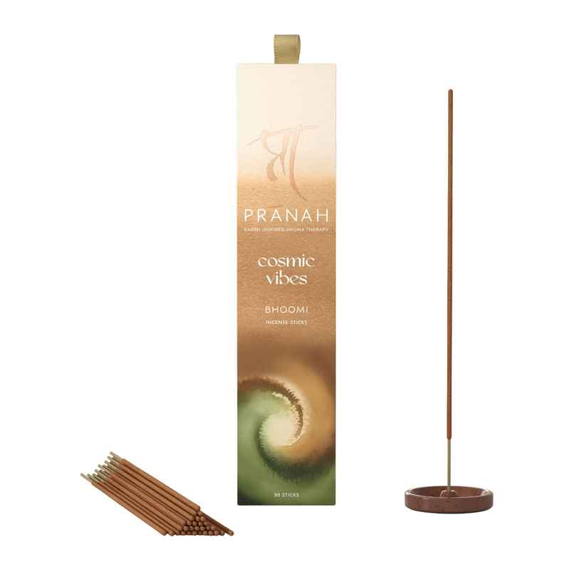 Pranah Cosmic Vibes | Bhoomi | Incense Sticks | 30 Sticks