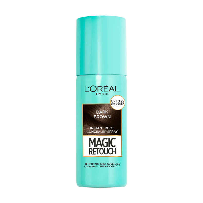 L'Oreal Paris Magic Retouch Root Touch Up Hair Colour Spray, 2 Dark Brown