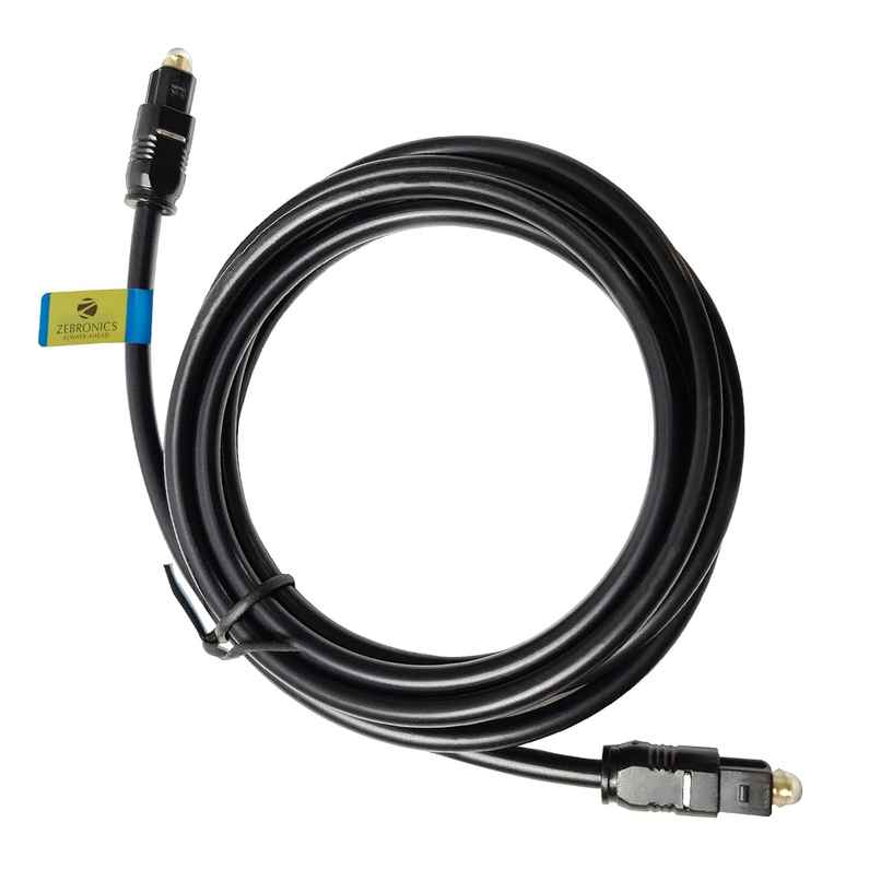 Zeb Oc150 Optical Cable Dolby Digital Plus Support, 8Channel Audio Support 1.5M, Smart Tv, Soundbar Zeb Oc150 Optical Cable Dolby Digital Plus Support, 8Channel Audio Support 1.5M, Smart Tv, Soundbar