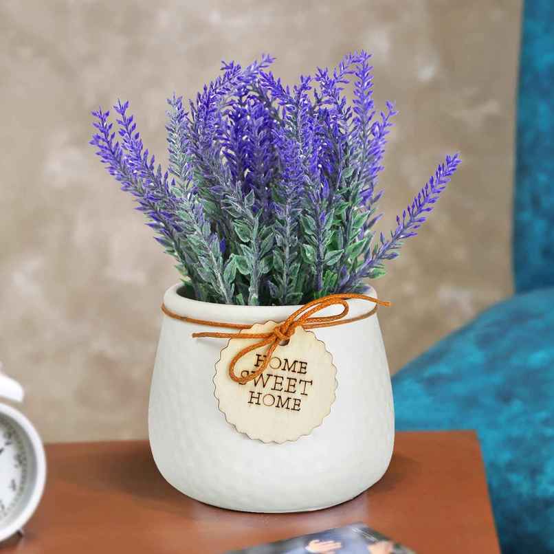 TIED RIBBONS Artificial Flower With Pot | Multicolour TIED RIBBONS Artificial Flower With Pot | Multicolour