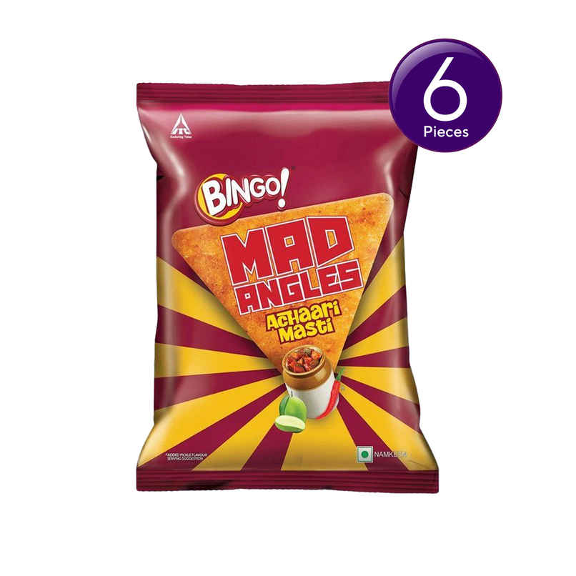 Bingo! Mad Angles Achaari Masti Crisps Combo Bingo! Mad Angles Achaari Masti Crisps Combo