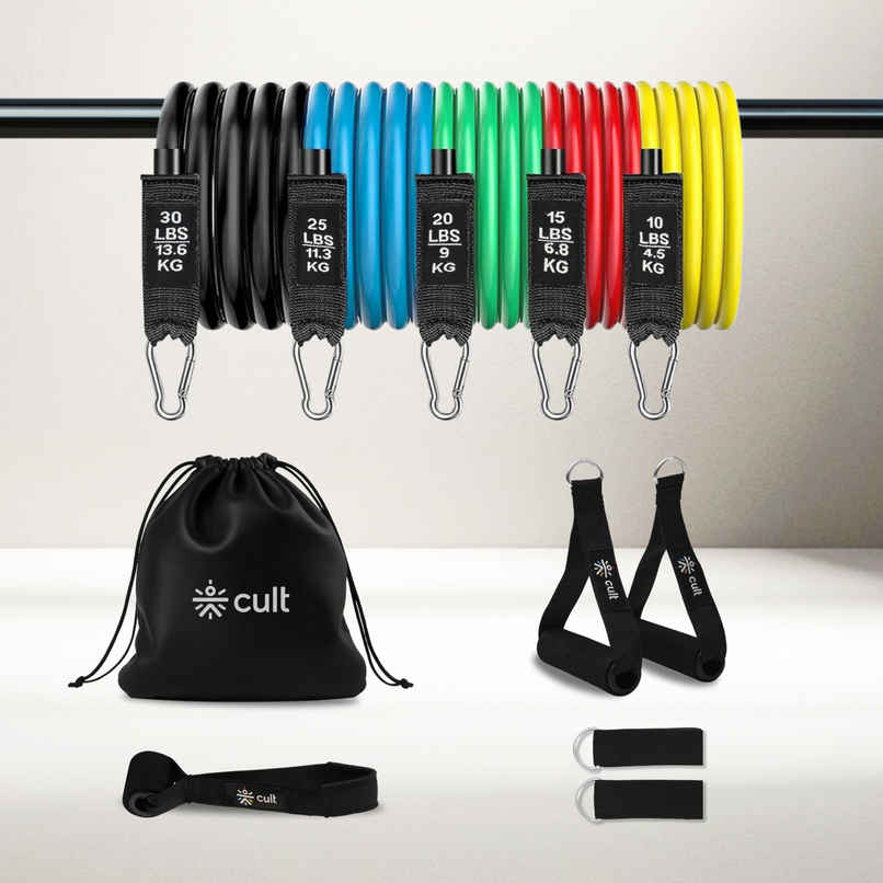 Cultfit 11 in 1 Resistance Tube