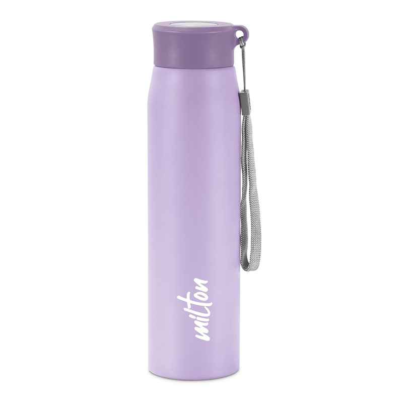 Milton Handy 850 Stainless Steel Water Bottle | 780 ml | Purple | Single Walled