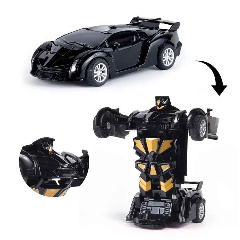 Race N Roll Deforming Friction Car Lam Black Race N Roll Deforming Friction Car Lam Black