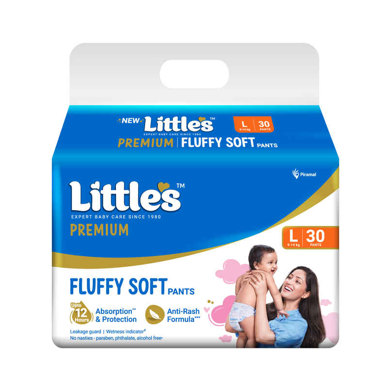Littles Expert Baby Care Comfy Pant Style Diaper | L | 30 pcs