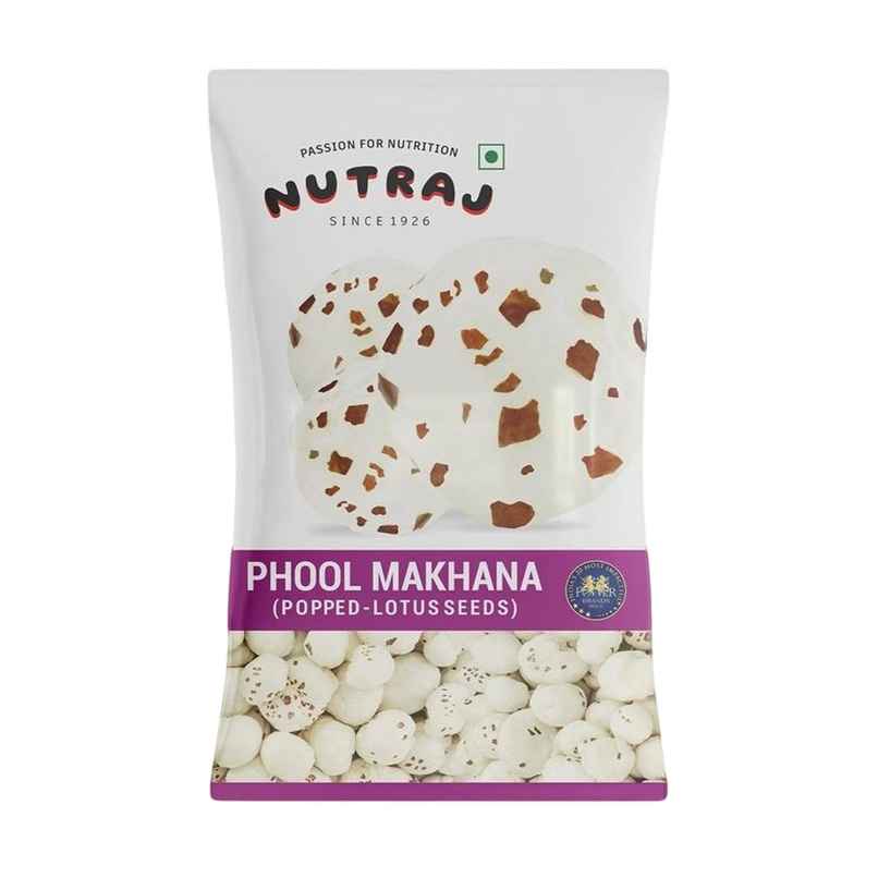 Nutraj Phool Makhana | Popped - Lotus Seeds