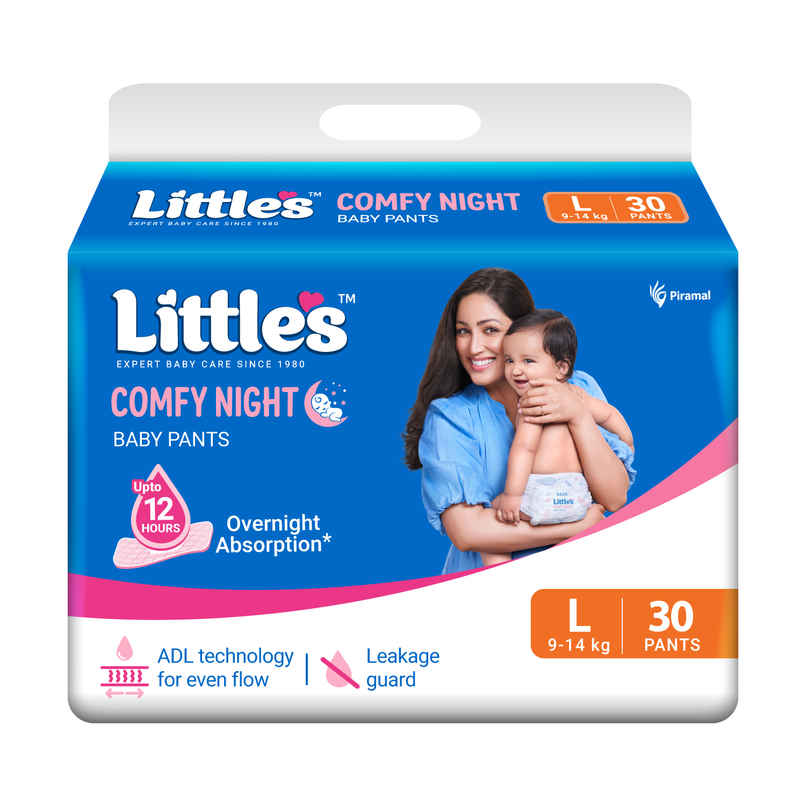 Littles Baby Diapers Large Pant Style Diaper | L | 30 pcs Littles Baby Diapers Large Pant Style Diaper | L | 30 pcs