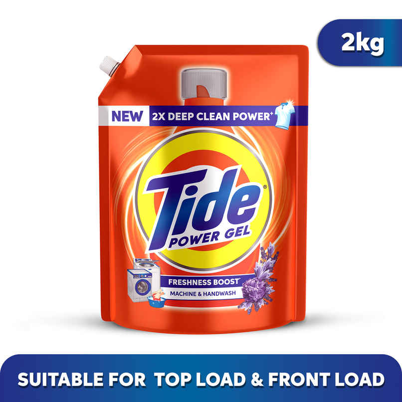 Tide Power Gel Liquid Detergent for Top Load & Front Load Washing Machine
