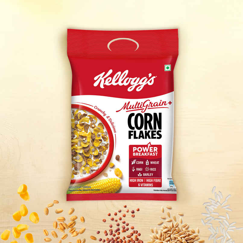 Kellogg's Multigrain Plus Corn Flakes | Power Breakfast | 6 Vitamins Kellogg's Multigrain Plus Corn Flakes | Power Breakfast | 6 Vitamins