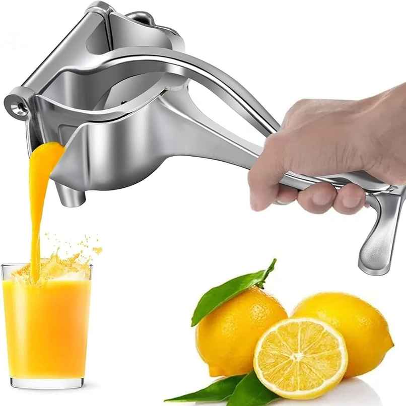 Daluci Aluminium Manual Fruit Juicer with Steel Handle Daluci Aluminium Manual Fruit Juicer with Steel Handle