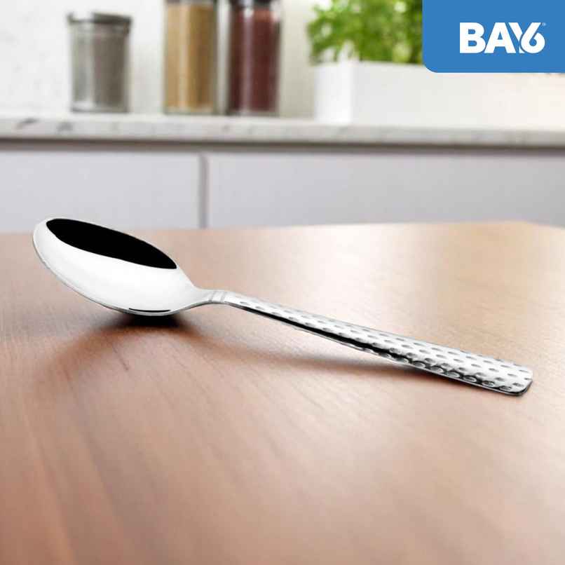 BAY6 Alfa Steel Dessert Regular Spoon Set | 6pc BAY6 Alfa Steel Dessert Regular Spoon Set | 6pc