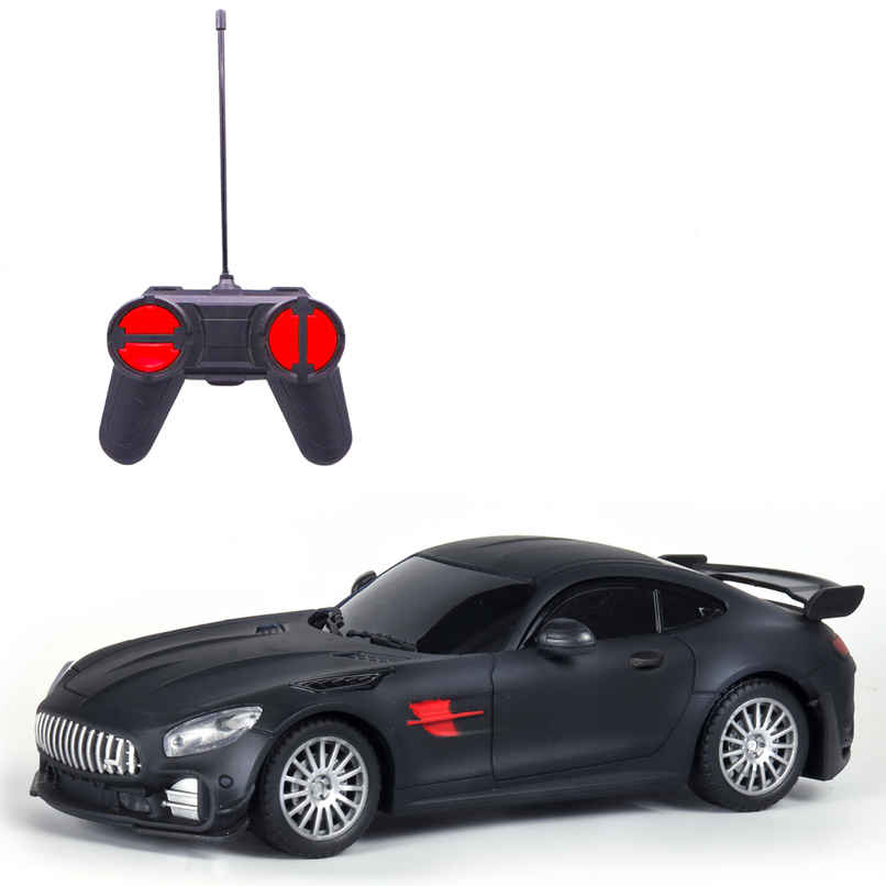 Race N Roll Hi Speed Rechargeable Remote Control Car 1:24 - Amg Black Mat