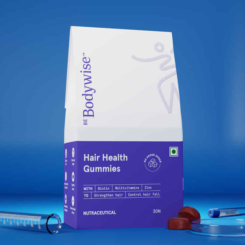 Be Bodywise 30 mcg Biotin Hair Gummies | Stronger Hair & Nails Be Bodywise 30 mcg Biotin Hair Gummies | Stronger Hair & Nails