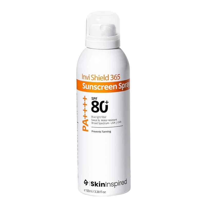 SkinInspired Invi Shield 365 Body Sunscreen Spray SPF 80+ PA++++