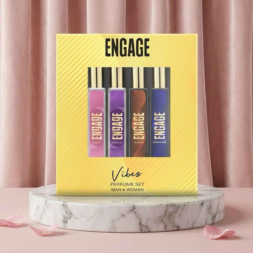 Engage Vibes Perfume Spray Set For Men & Women