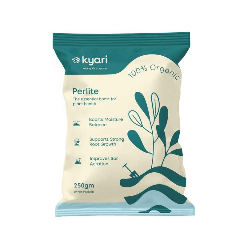 Kyari Perlite Soil Additive for Plants I Improves Aeration & Drainage Kyari Perlite Soil Additive for Plants I Improves Aeration & Drainage