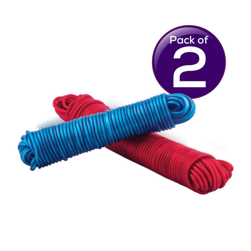 PVC Cloth Hanging Rope For Both Indoor And Outdoor Purpose- 10 Meters 1 pc X 2 Combo PVC Cloth Hanging Rope For Both Indoor And Outdoor Purpose- 10 Meters 1 pc X 2 Combo
