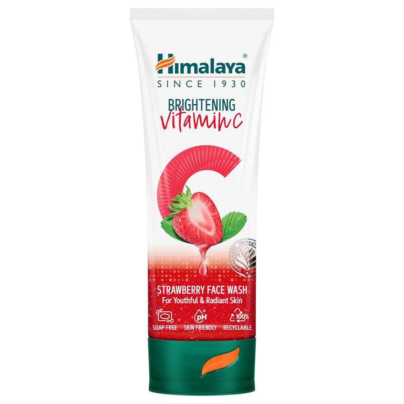 Himalaya Wellness Company B Vitami C Strawberry Face Wash