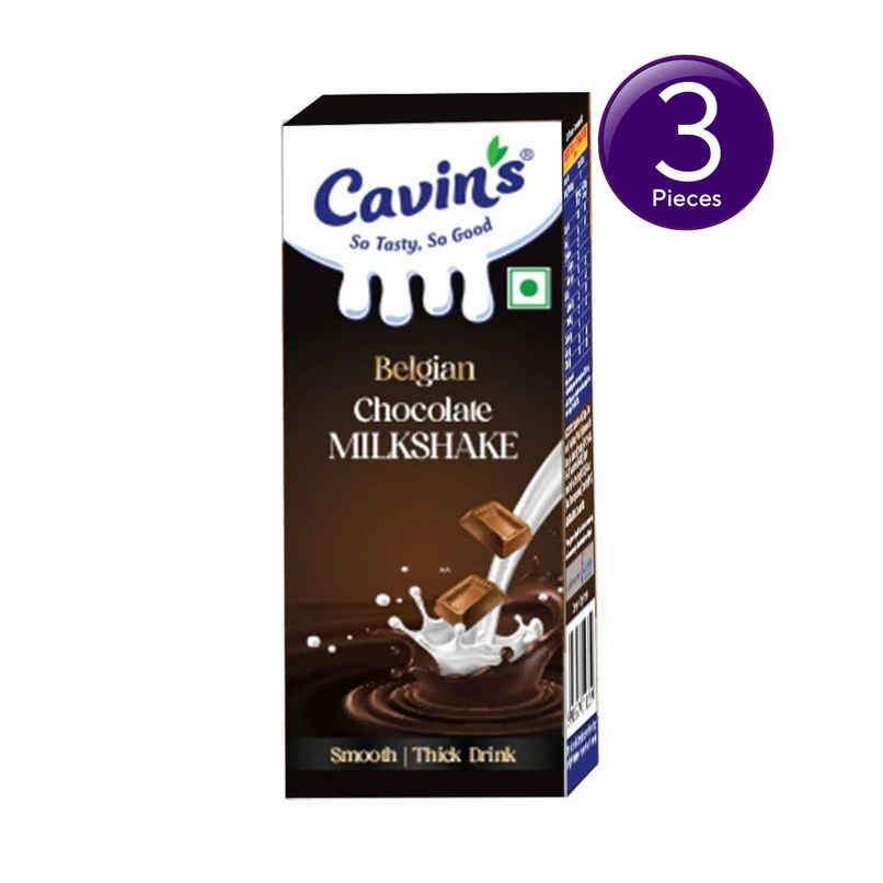 Cavin's Belgian Chocolate Milkshake Combo Cavin's Belgian Chocolate Milkshake Combo