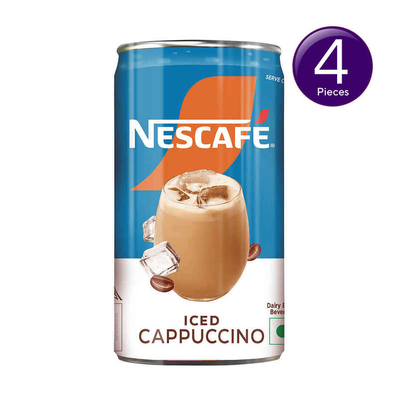 Nescafe Cafe Style Cold Coffee Iced Cappuccino  Combo 