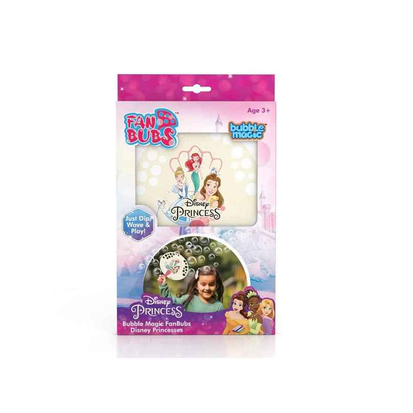 Bubble Magic FanBubs Disney Princesses - Bubble Maker Toy (Ages 3+) Bubble Magic FanBubs Disney Princesses - Bubble Maker Toy (Ages 3+)