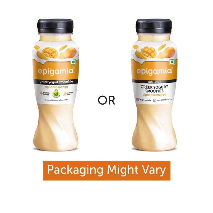Epigamia Greek Yogurt Mango Flavoured Smoothie