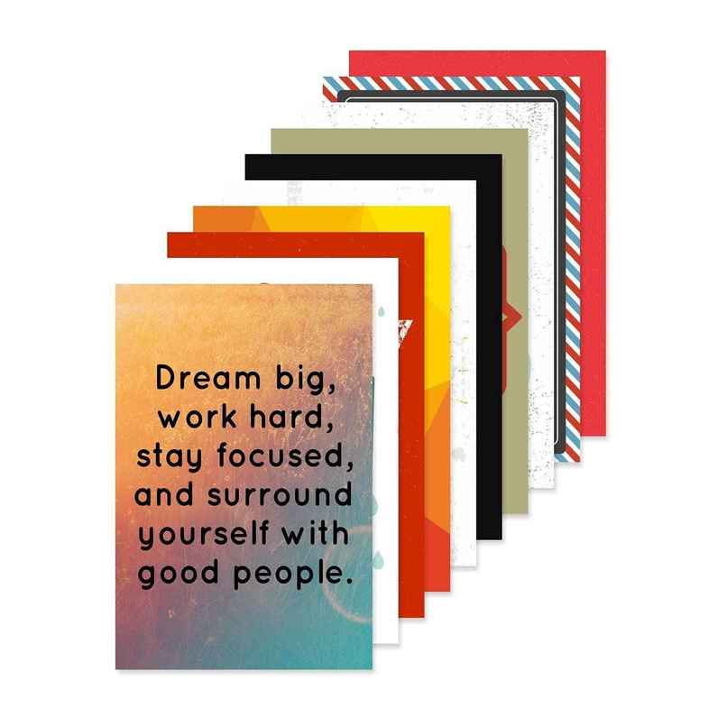 Paper Plane Design Wall Posters For Office Decor | Set of 10 | Size | 12 Inch x 18 Inch | D27