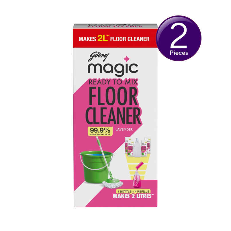 Godrej Magic Lavender Ready To Mix Floor Cleaner Combo
