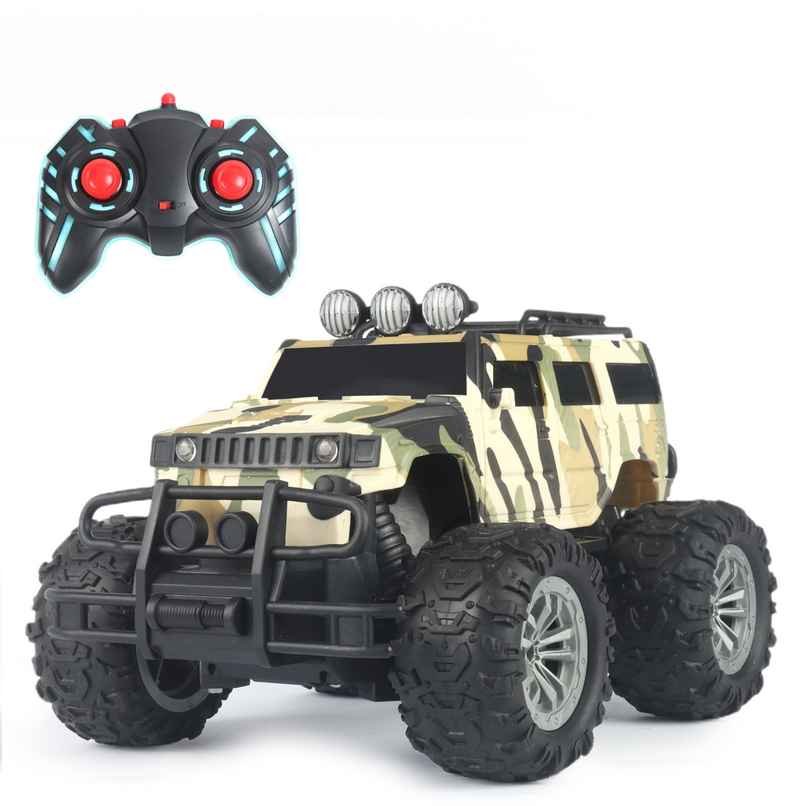 Race N Roll Off Roader Rechargeable Remote Control Monster Truck - Humm Military