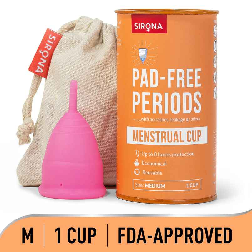 Sirona Reusable Menstrual Cup Medium Sirona Reusable Menstrual Cup Medium