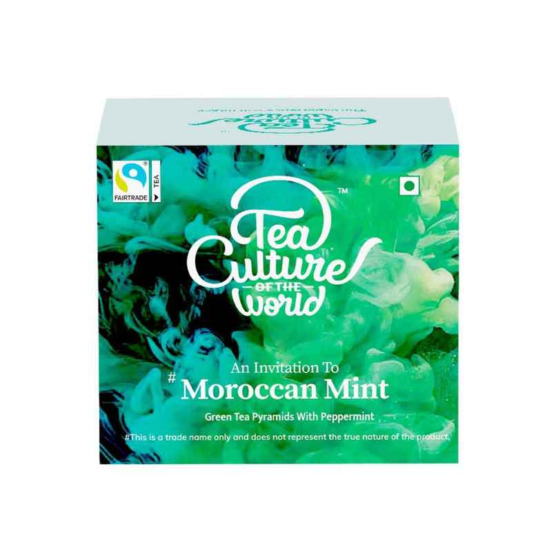 Tea Culture Of The World Moroccan Mint Green Tea Bags