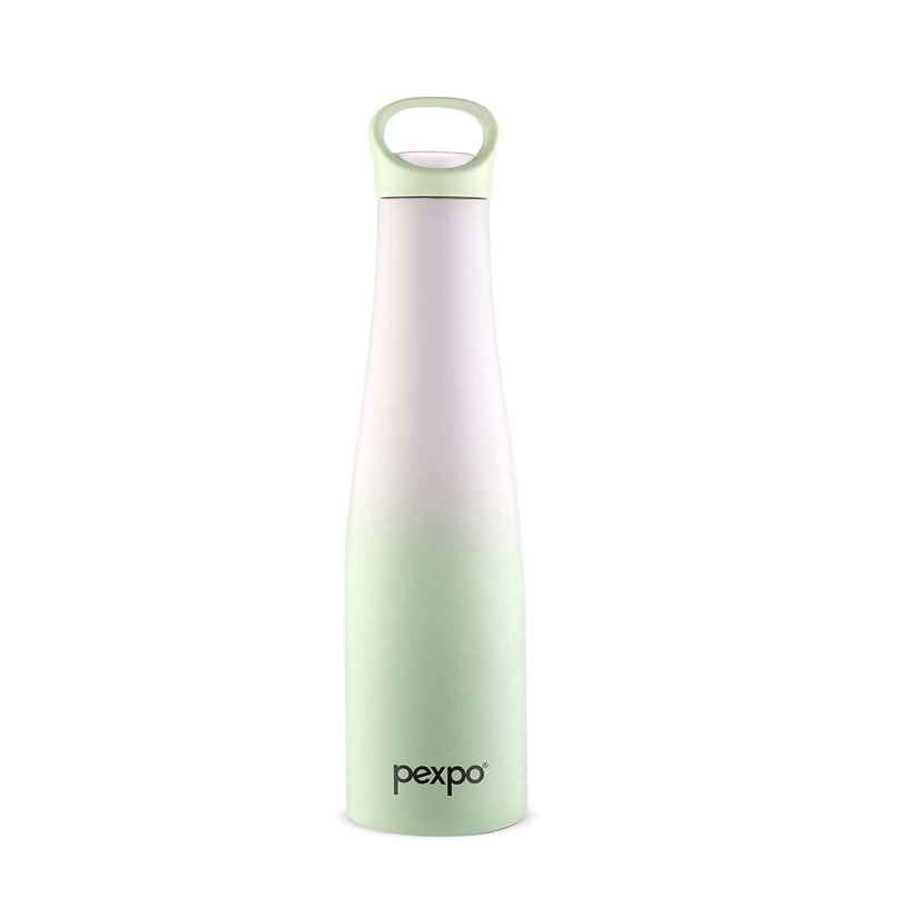 Pexpo Morocco Isi Certified Hot & Cold Insulated Bottle | 620 ml | Purple | Green Ombre Shade
