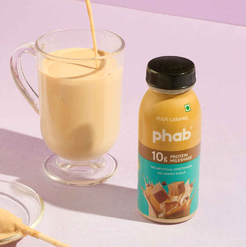 Phab Kulfi Caramel 10g Protein Milkshake Phab Kulfi Caramel 10g Protein Milkshake