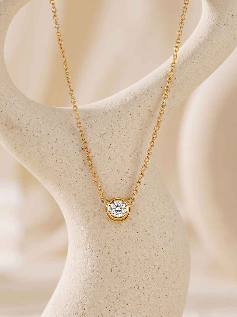 Palmonas Stone & Strand Necklace For Women | Waterproof And Anti-Tarnish