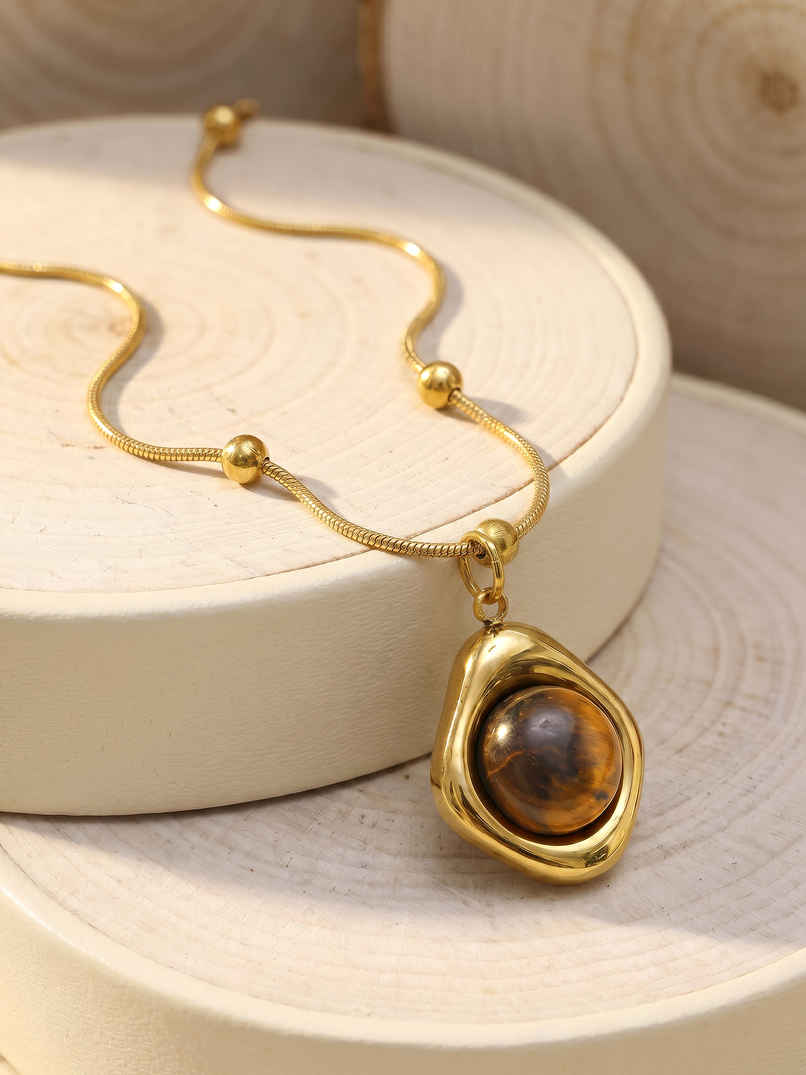 OnnMe By Giva Oops Mine Gold Plated Pendant | Waterproof And Anti-Tarnish | OMNE0139 OnnMe By Giva Oops Mine Gold Plated Pendant | Waterproof And Anti-Tarnish | OMNE0139
