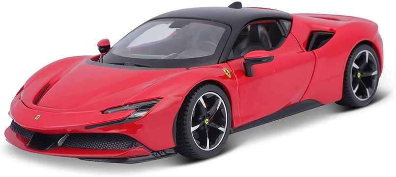 Bburago Licensed 1:24 Model Ferrari SP90 Stradale with Arcylic Box