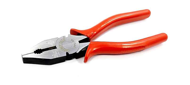 Lumivolt combination Cutting Plier 6 inch - 160 mm Anti-Rust Properties Gripping | Rubber Handle