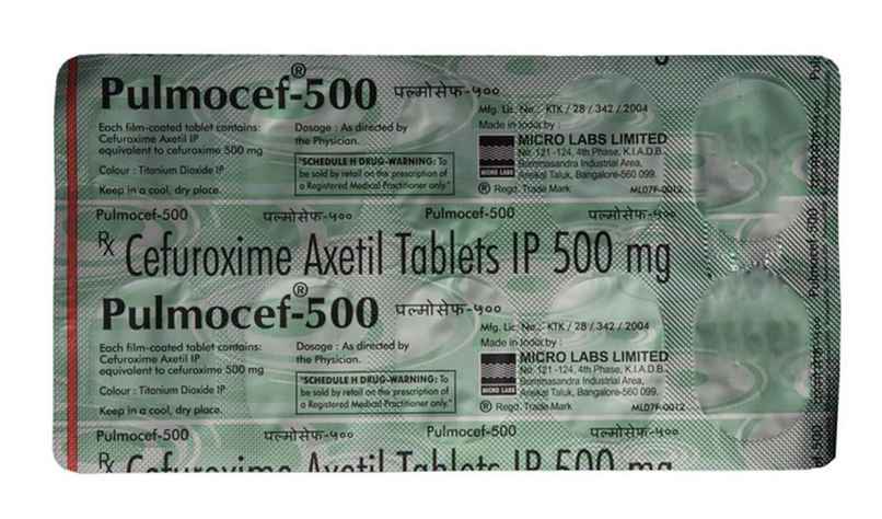 Pulmocef 500 Tablet