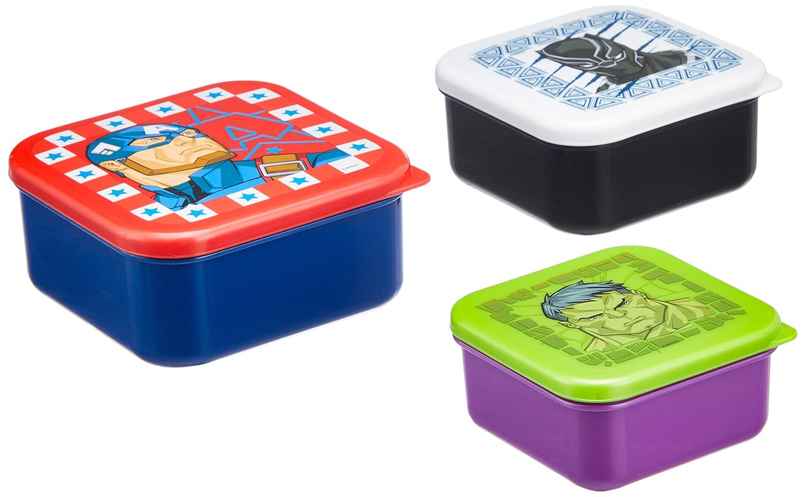 Striders Nesting Snack Boxes Set Avengers Invincible Force Striders Nesting Snack Boxes Set Avengers Invincible Force