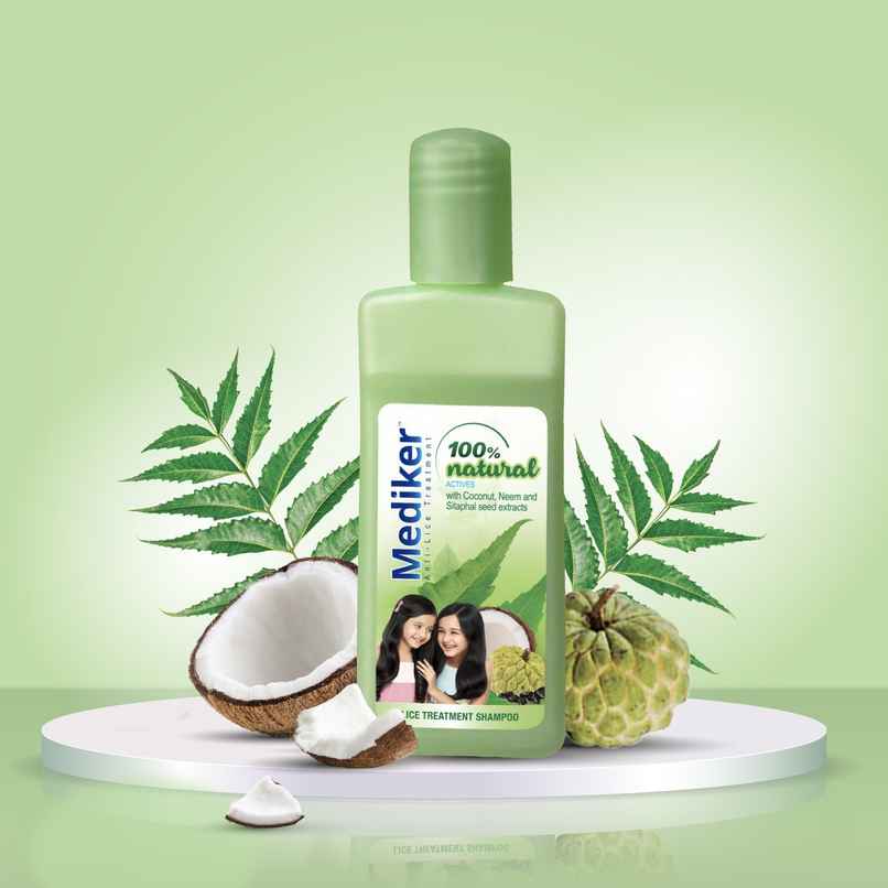 Mediker Anti-Lice Treatment Shampoo - Green