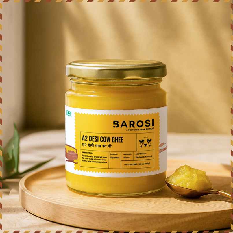 Barosi A2 Desi Cow Ghee Jar Barosi A2 Desi Cow Ghee Jar