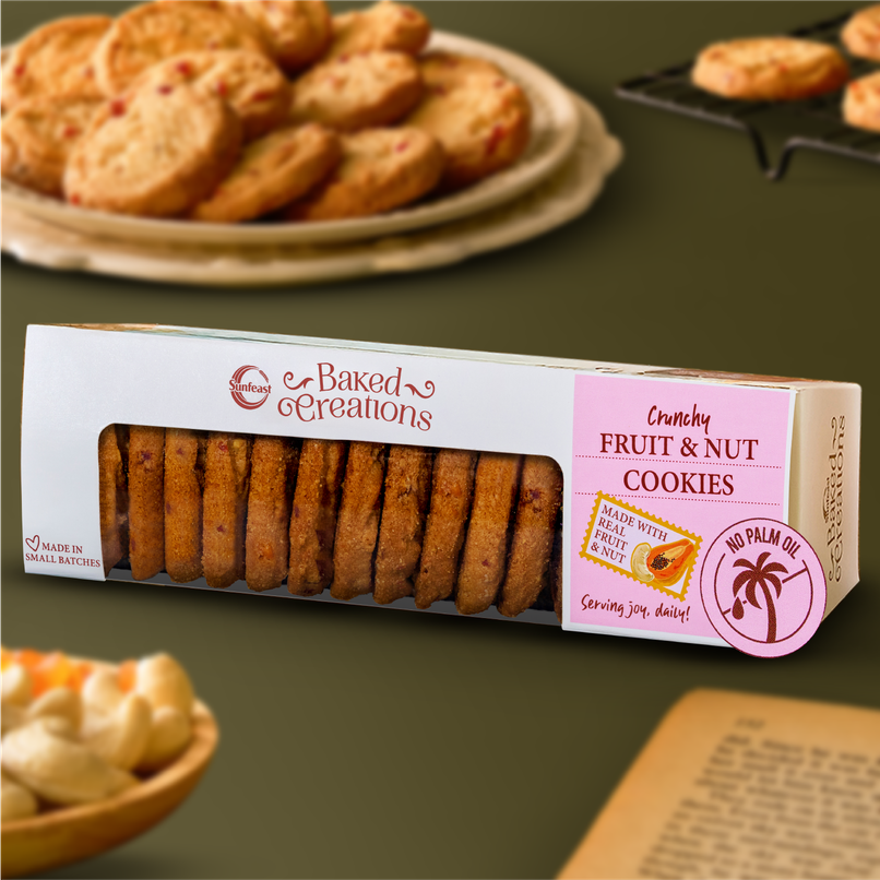 Fruit & Nut cookies Bakery style by Sunfeast Baked Creations