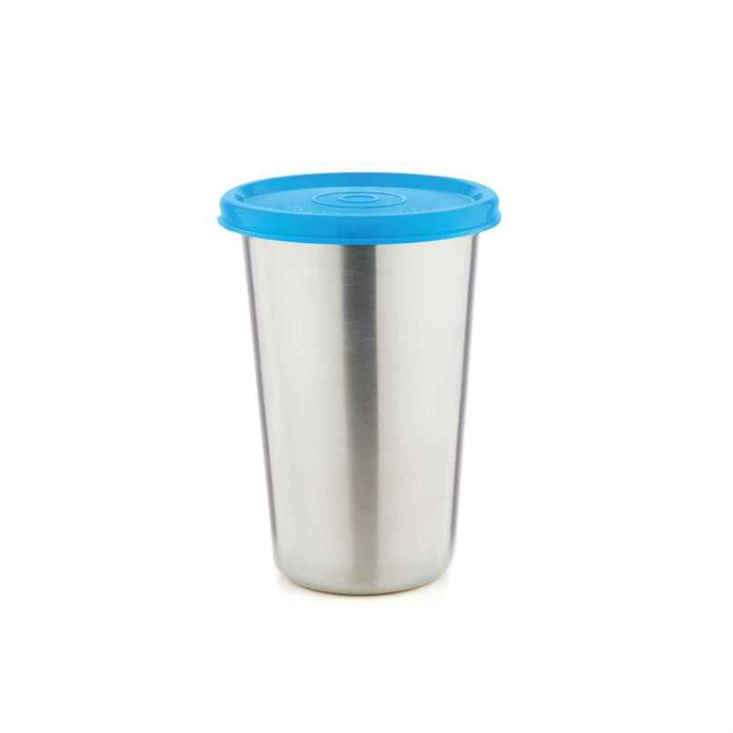 Signoraware Steel Tumbler | 420 ml | Blue Signoraware Steel Tumbler | 420 ml | Blue