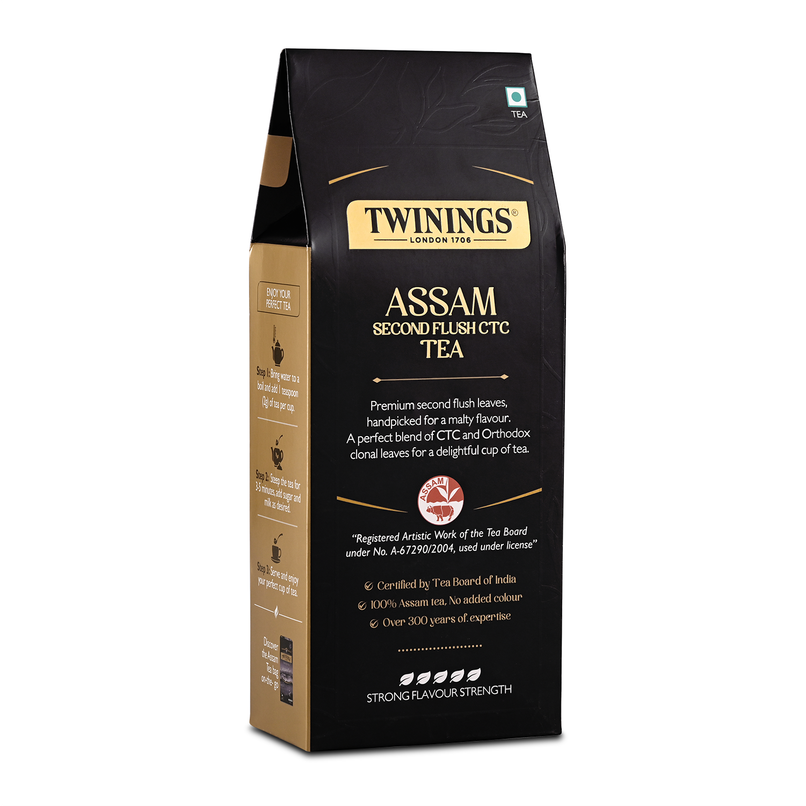 Twinings Assam Second Flush Ctc Tea | Authentic Assam Tea| Premium Black Tea | Strong Flavour Twinings Assam Second Flush Ctc Tea | Authentic Assam Tea| Premium Black Tea | Strong Flavour