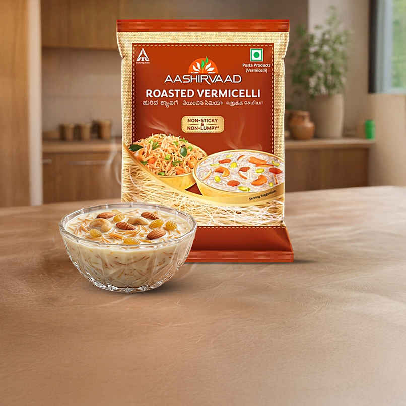 Aashirvaad Roasted Vermicelli | Non-Sticky Aashirvaad Roasted Vermicelli | Non-Sticky