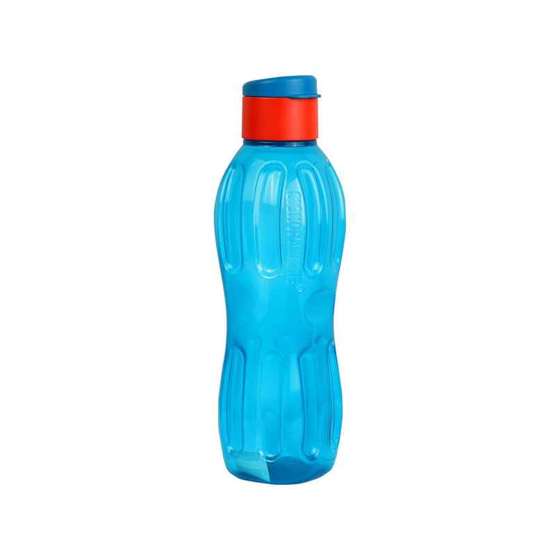 Signoraware Flip Top Aqua Fresh Bottle | Blue | 1 L