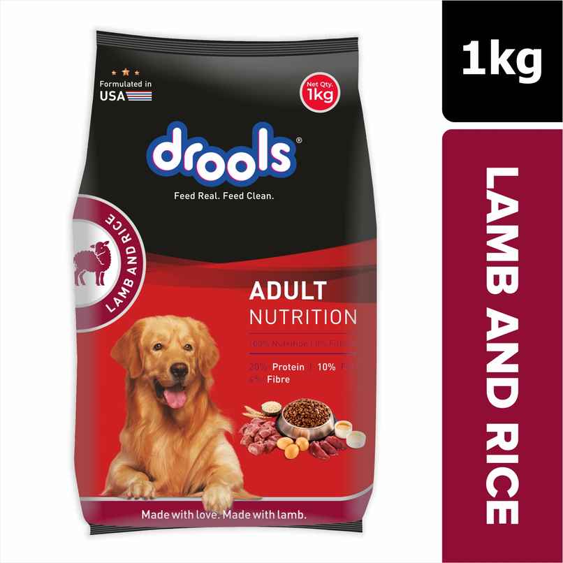 Drools Lamb and Rice Adult Dry Dog Food 1 kg Drools Lamb and Rice Adult Dry Dog Food 1 kg