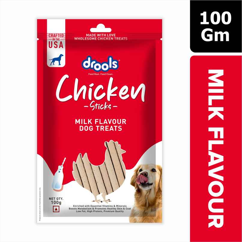 Drools Chicken Milk Flavor Dog Treats Sticks Drools Chicken Milk Flavor Dog Treats Sticks